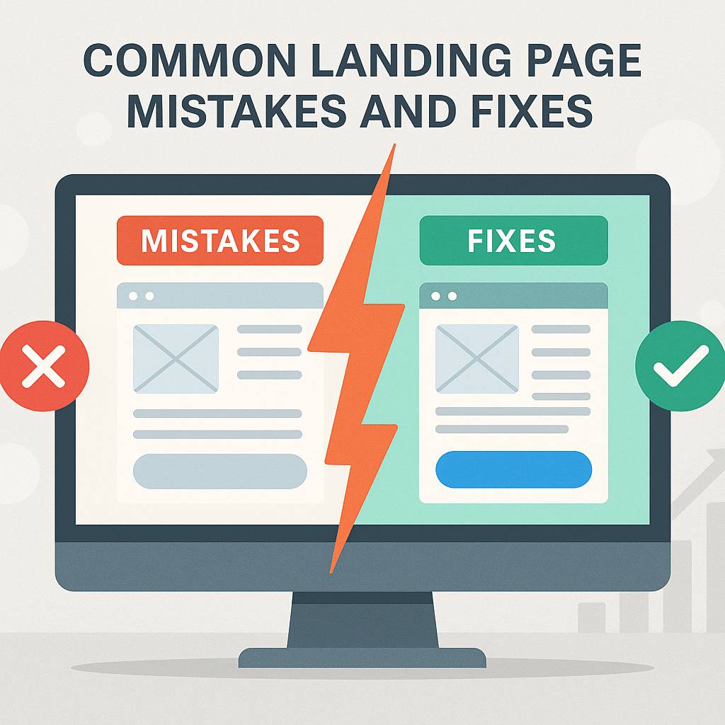 Why Traffic Isn't Enough: 10 Common Landing Page Mistakes (and How to Fix Them)