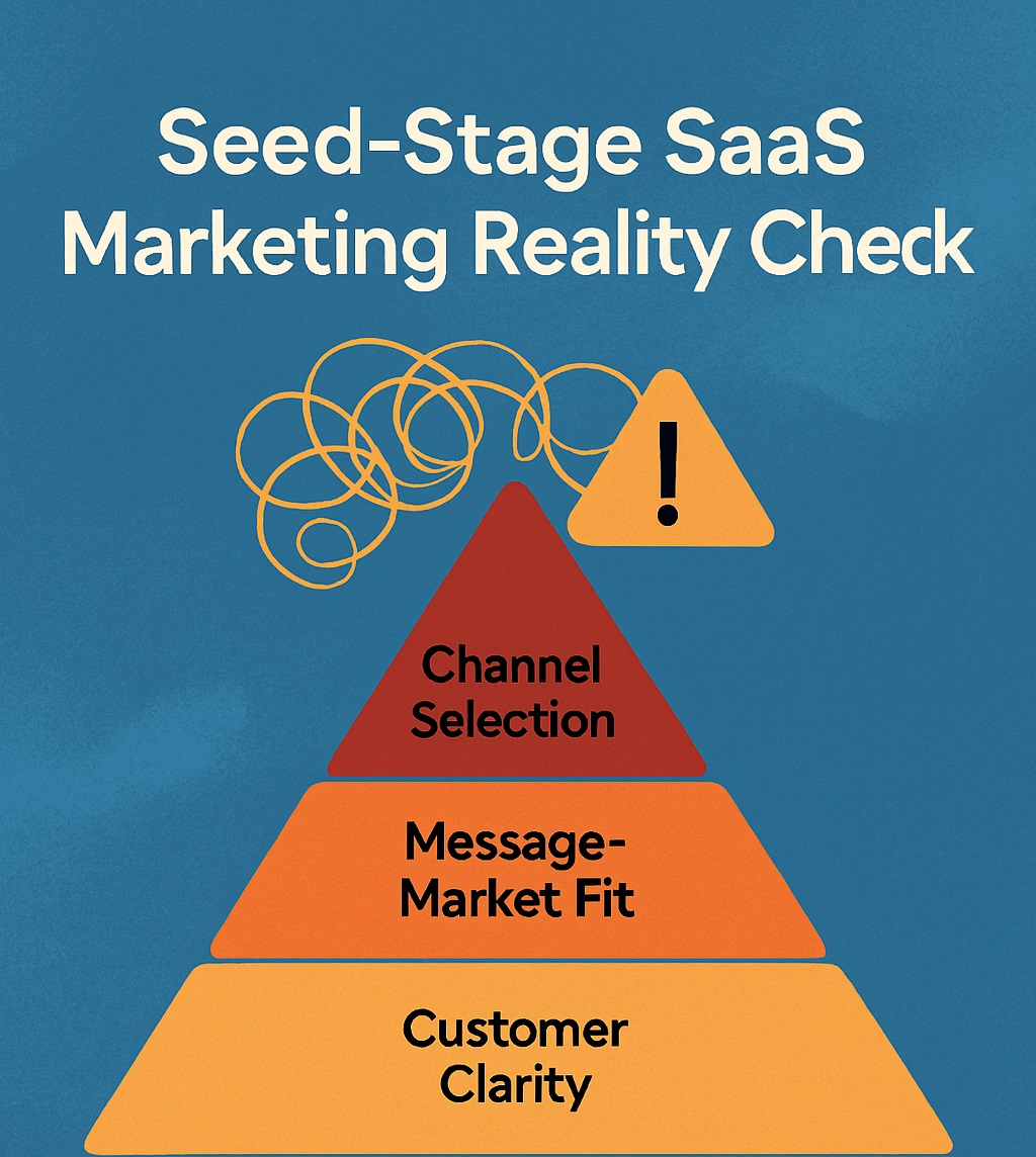 Click to view full size Seed-Stage SaaS Marketing Reality Check: How to Build Real Growth After Funding